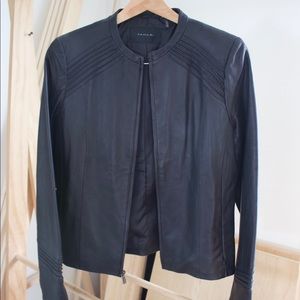 Tahari Leather Jacket